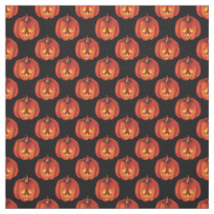 Tissu Motif Vampire Jack-o'-lantern Halloween