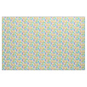 Tissu Motif végétal d'été (Fat Quarter)