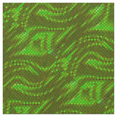 Tissu Motif vert Abstrait (Détail)