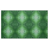 Tissu motif vert abstrait de remous (Fat Quarter)