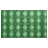 Tissu motif vert abstrait de remous (Yard)