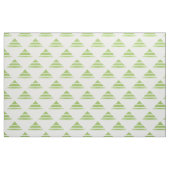 Tissu Motif vert blanc Geo (Yard)
