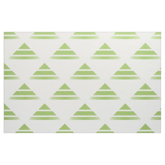 Tissu Motif vert blanc Geo (Fat Quarter)