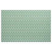 Tissu Motif vert blanc tendance Chevron (Fat Quarter)