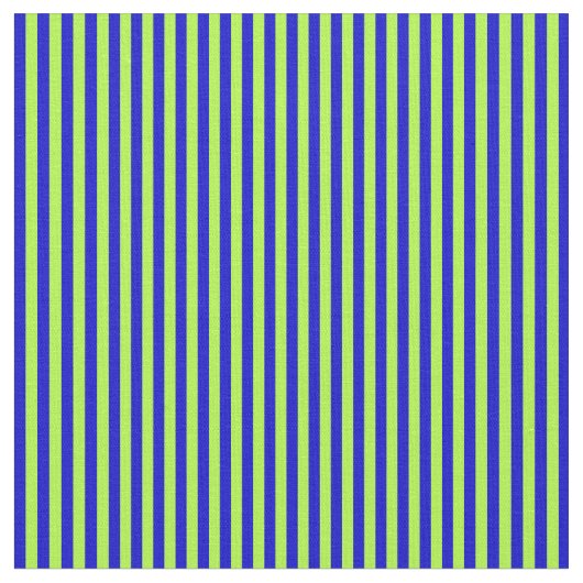 Tissu Motif vert clair et bleu rayé/lin (Fermer)