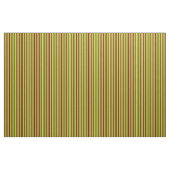 Tissu Motif vert clair et ligne marron (Yard)
