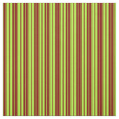 Tissu Motif vert clair et ligne marron (Échantillon)