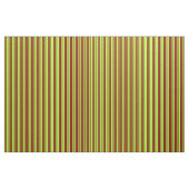 Tissu Motif vert clair et ligne marron (Fat Quarter)