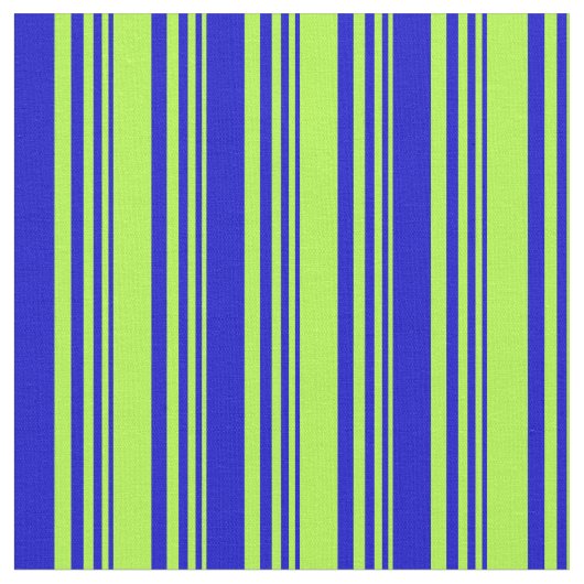 Tissu Motif vert clair et lignes bleues (Fermer)