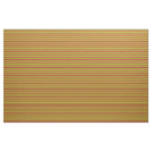 Tissu Motif vert clair et rouge/rayé (Yard)