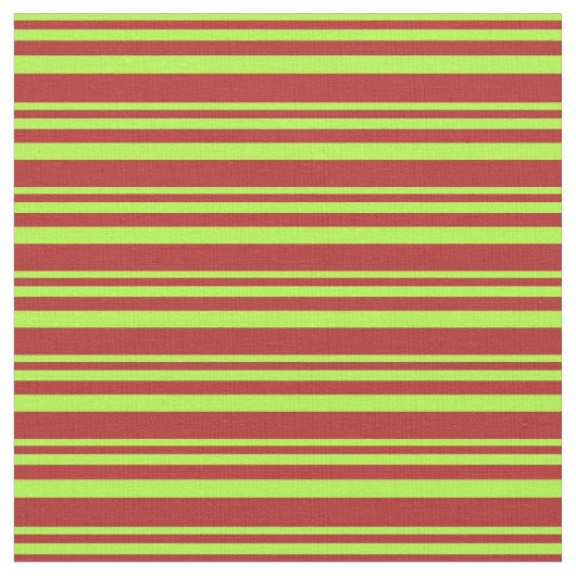 Tissu Motif vert clair et rouge/rayé (Fermer)