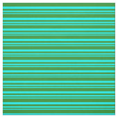 Tissu Motif vert Cyan & Forêt (Échantillon)