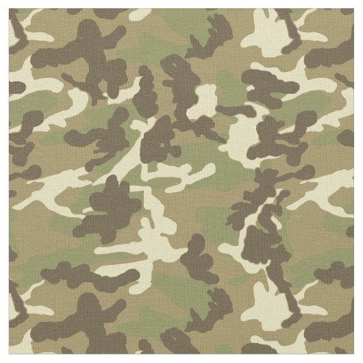 Tissu Motif vert de camouflage (Fermer)