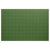 Tissu Motif vert d'or de trèfle (Yard)