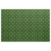 Tissu Motif vert d'or de trèfle (Fat Quarter)
