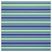 Tissu Motif Vert et Bleu foncé (Échantillon)