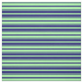 Tissu Motif vert et bleu nuit (Échantillon)
