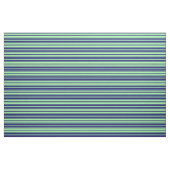 Tissu Motif vert et bleu nuit (Fat Quarter)