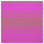 Tissu Motif vert et Fuchsia couleur lin/rayé (Échantillon)