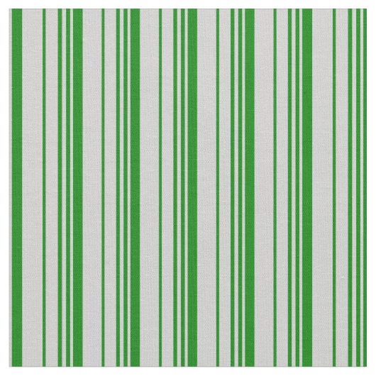 Tissu Motif vert et gris clair (Fermer)