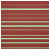 Tissu Motif vert et marron (Échantillon)