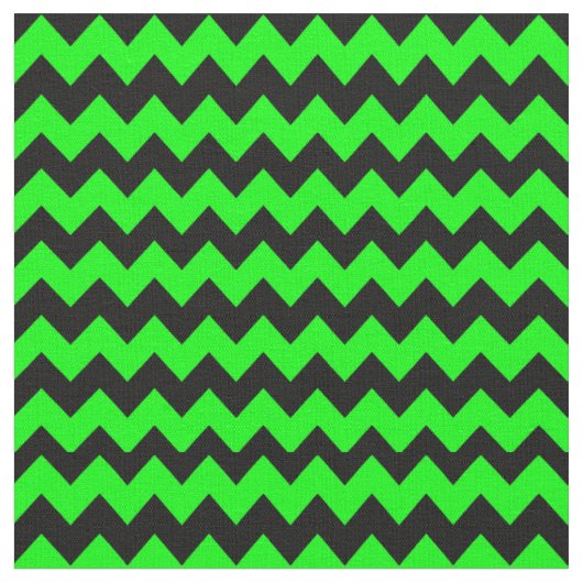 Tissu Motif vert et noir de Chevron (Fermer)