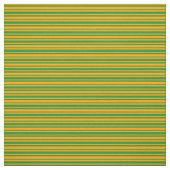 Tissu Motif vert et orange de la forêt (Échantillon)