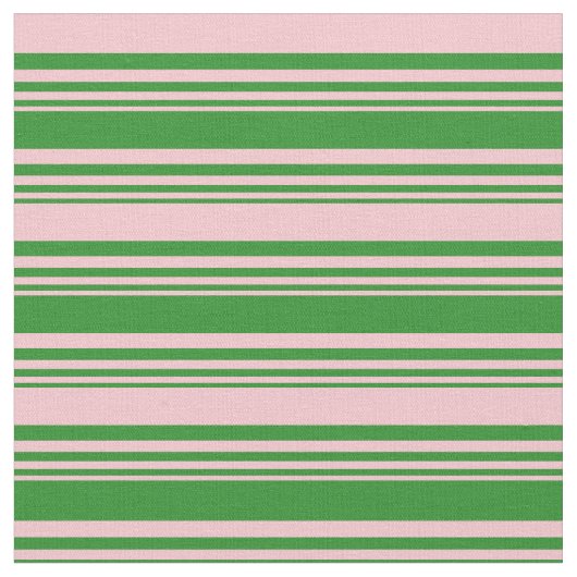 Tissu Motif vert et rose (Fermer)