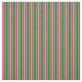 Tissu Motif vert et rose chaud (Échantillon)
