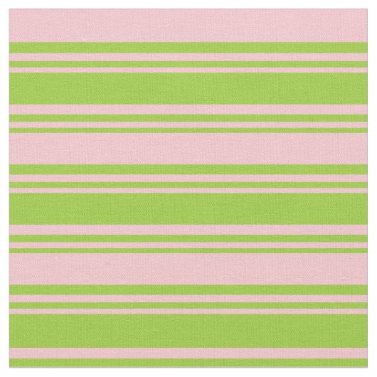 Tissu Motif vert et rose/rayé (Fermer)