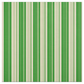 Tissu Motif vert et Tan Lines (Échantillon)