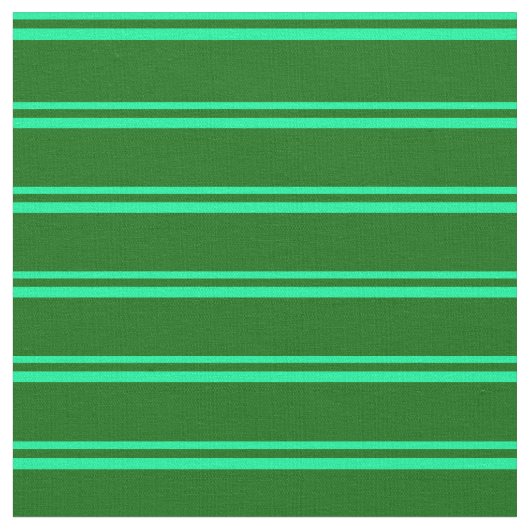 Tissu Motif vert et vert foncé rayé/lin (Fermer)