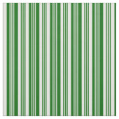 Tissu Motif vert foncé et blanc (Échantillon)