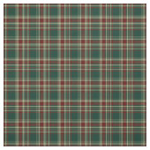 Tissu Motif vert-foncé et marron de plaid de Noël (Échantillon)