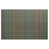 Tissu Motif vert-foncé et marron de plaid de Noël (Fat Quarter)
