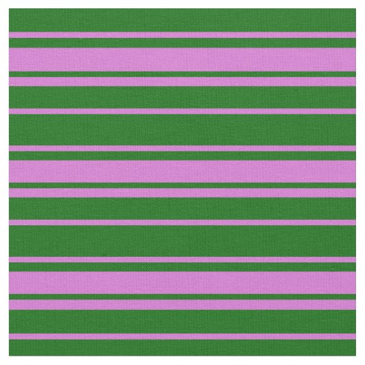 Tissu Motif vert foncé et orchidée (Fermer)