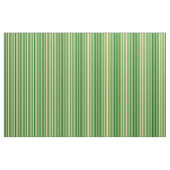 Tissu Motif vert foncé et teinté rayé/lin (Yard)