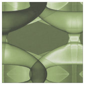Tissu Motif vert géométrique moderne (Fermer)