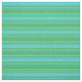 Tissu Motif vert mer et bleu turquoise (Échantillon)