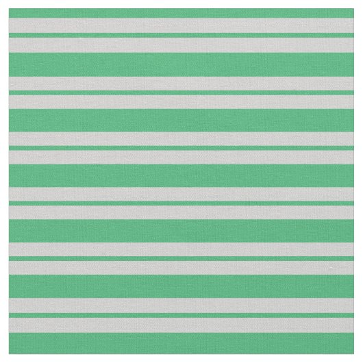 Tissu Motif vert mer et gris clair (Fermer)