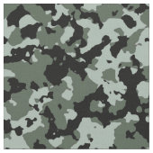 Tissu Motif vert militaire de camouflage (Fermer)