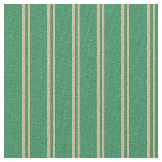 Tissu Motif vert Tan & Sea (Fermer)