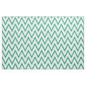 Tissu Motif vert texturisé chic moderne de chevron (Fat Quarter)