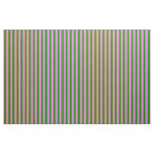 Tissu Motif vert, violet et orange foncé (Yard)