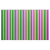 Tissu Motif vert, violet et orange foncé (Fat Quarter)