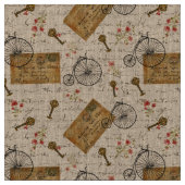 Tissu motif vintage (Fermer)