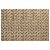 Tissu motif vintage (Yard)