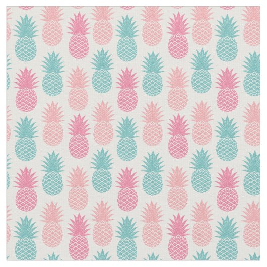 Tissu Motif vintage d'ananas (Fermer)