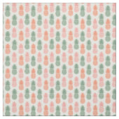 Tissu Motif vintage d'ananas (Échantillon)
