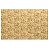 Tissu motif vintage des scènes de ferme (Fat Quarter)